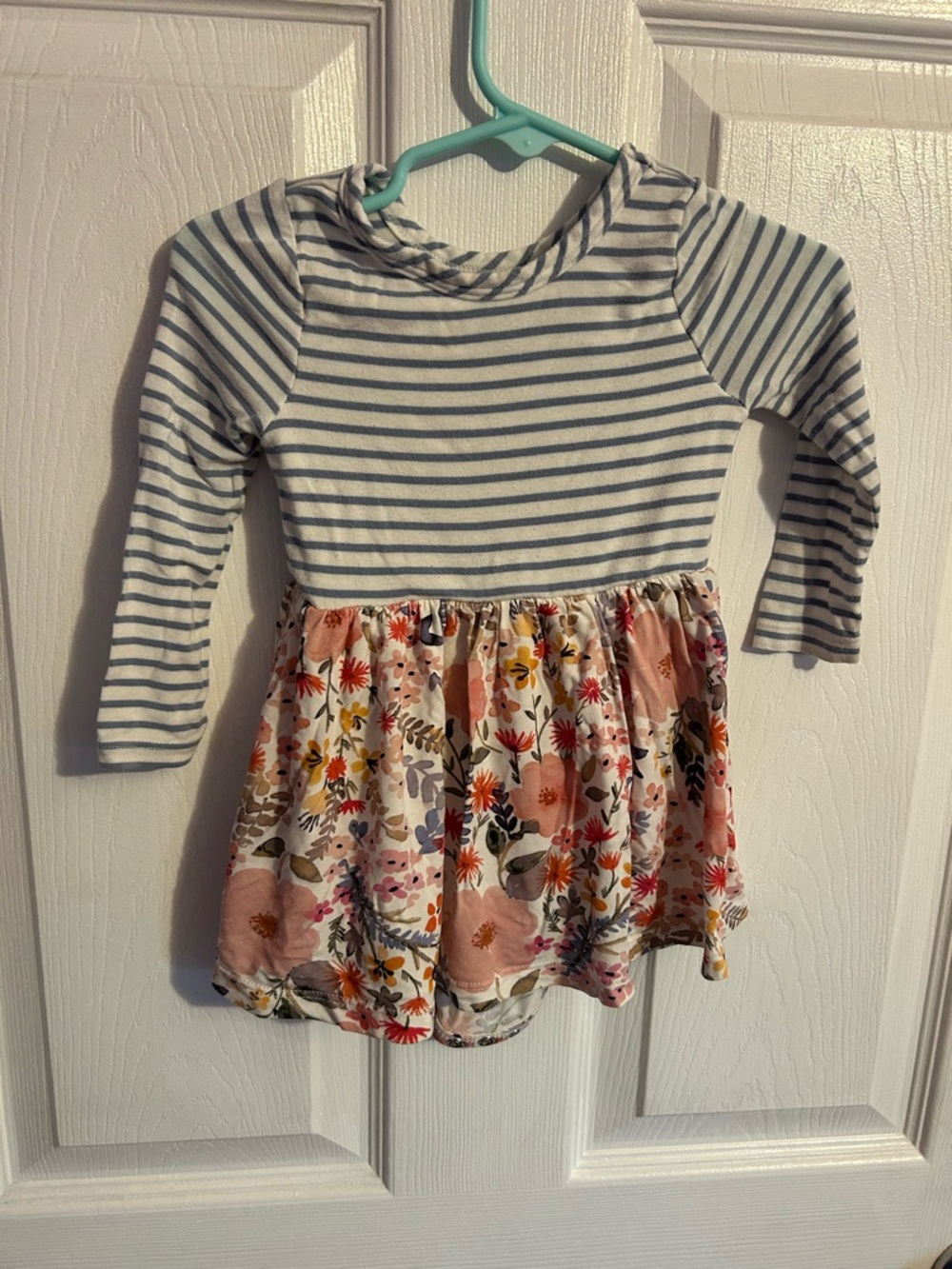 Little Sleepies long sleeve bodysuit dress
